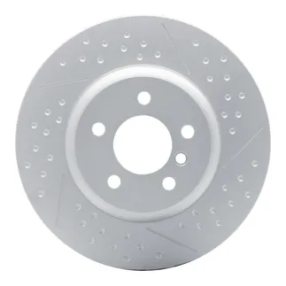 R1 Concepts PPP-31114A Hi-Carbon Alloy GEOMET Coated Rotor - Dimpled and Slotted